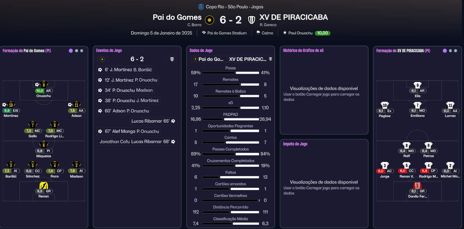 Print da Partida